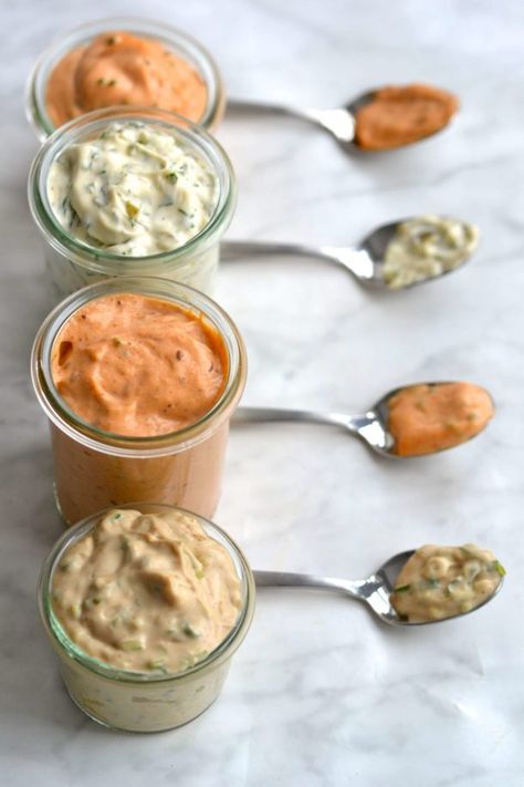 4 Minute Mayonnaise + 4 Flavours | Every Last Bite Homemade Mayonnaise Recipe, Tuna Cakes, Mayo Sauce, Homemade Sauce Recipes, Homemade Mayo, Specific Carbohydrate Diet, Mayonnaise Recipe, Tandoori Masala, Homemade Mayonnaise