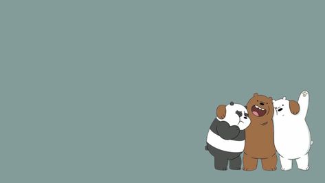 Google Themes, Android Wallpaper Dark, We Bare Bears Wallpapers, 3 Bears, Cute Laptop Wallpaper, Wallpaper Dark, We Bear, Theme Background, Macbook Wallpaper