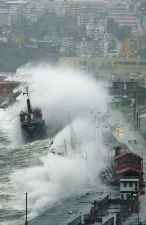 Tsunami Image, Scary Nature, Raging Sea, Tsunami Waves, Storm Chaser, Weather Storm, Stormy Seas, Rough Seas, Ocean Landscape