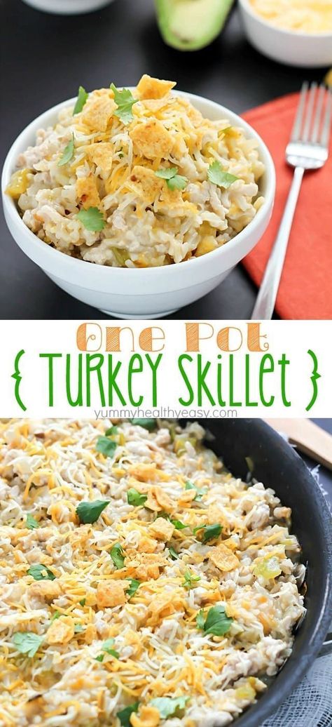 Quick Ground Turkey Recipes, Turkey Recipes For Dinner, Ground Turkey Recipes For Dinner, Turkey Skillet, Ground Turkey Recipes Easy, Easiest Dinner, Healthy Turkey Recipes, Ground Turkey Recipes Healthy, Turkey Pasta