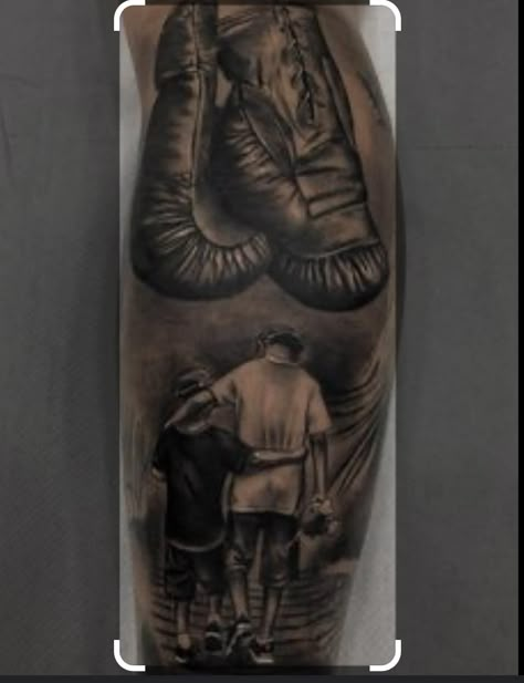 Boxing Tattoo, Boxing Gloves Tattoo, Boxing Tattoos, Tatuaje Cover Up, Soccer Tattoos, Father Tattoos, Lion Head Tattoos, Men Tattoos Arm Sleeve, Warrior Tattoos