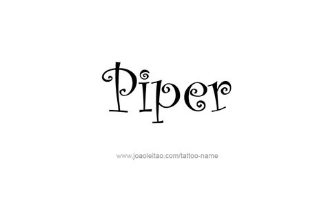 Piper Name, Sims Names, Tattoo Design Name, Name Tattoo Designs, Design Name, Letter P, Name Tattoo, Name Tattoos, Print Out