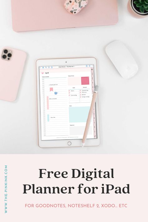 Best Free Digital Planner Download for iPad — The Pink Ink Templates For Notability, Planner Template Digital, Free Download Planner Goodnotes, Free Planner Apps For Ipad, Free Budget Planner For Ipad, Digital Planner App Ipad, Ipad Agenda Template, Ipad Mini Digital Planner, Free Planner Templates Ipad