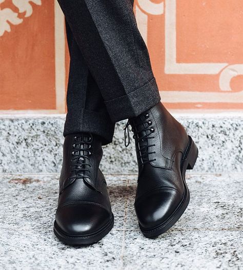 Best Mens Winter Boots, Men Reference, Derby Boots, Boots Men Outfit, Boots Outfit Men, Black Boots Men, Boyfriend Outfit, Mens Dress Boots, Classy Suits