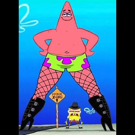 Patrick Drawing, Patrick Star Funny, Funny Patrick, Danielle Fishel, Spongebob Pics, Spongebob Drawings, سبونج بوب, Spongebob Painting, Spongebob Funny