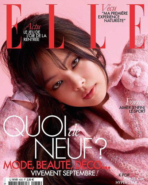 Jennie Chanel, World Music Awards, Elle Fashion, Blackpink Icons, Blackpink Members, All Eyes On Me, Jennie Kim Blackpink, Elle Magazine, Salma Hayek