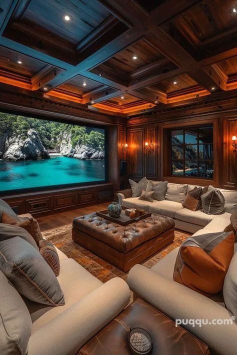 Small Theater Room Ideas, Small Theater Room, Home Theater Room Design, Theater Room Design, Home Cinema Room, Small Theatre, Home Theater Rooms, Home Theater Design, Home Theatre