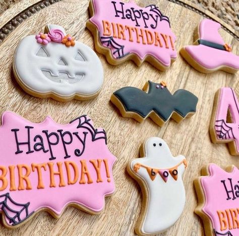 Spooky One Halloween Birthday Theme / October 1st Birthday Party Ideas for Girls One Birthday Ideas, Halloween Birthday Cookies, Spooky One Birthday Party, Spooky One Birthday, October Birthday Parties, Halloween Theme Birthday, 1st Birthday Party Ideas, Party Ideas For Girls, Fall 1st Birthdays