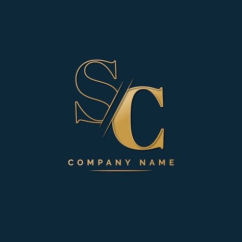 Logo Corporate Design, Sc Logo Design Letter, Design Company Logo Ideas, Sc Logo Design, Sc Logo, Perfume Logo, Free Logos, Logo Professional, Fire Horse