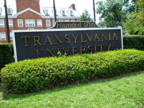 Transylvania University, College Campus, Haunted Places, Things I Love, The Things, Of My Life, Chalkboard Quote Art, My Life, University