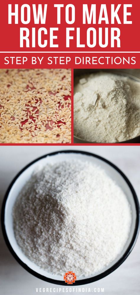 Recipes Using Rice Flour, Make Rice Flour, Rice Flour Recipes, Indian Cuisine Recipes, Rice Bread, Pumpkin Recipes Healthy, Desserts Healthy, Food Blogging, Snacks Healthy