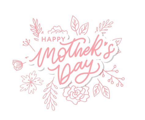 Vector happy mothers day lettering handm... | Premium Vector #Freepik #vector #wedding-heart #love-art #abstract-heart #love-flower Happy Mothers Day Lettering, Mothers Day Lettering, Happy Mothers Day Letter, Dragon Wall Art, Diy Mother's Day Crafts, Card With Flowers, Turtle Wall Art, Happy Mother Day, Diy Mother's Day