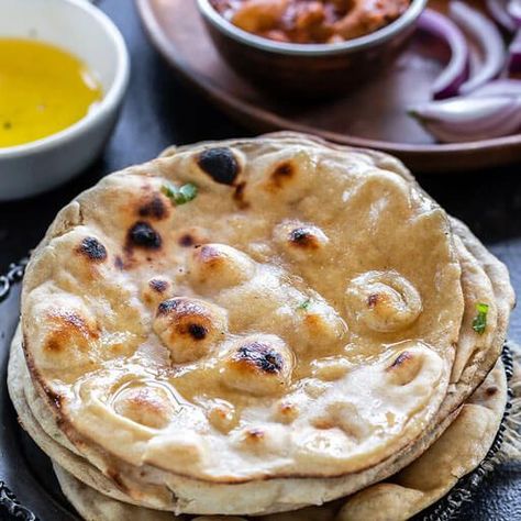 Tandoor Oven, Tandoori Roti, Roti Recipe, Clay Oven, Indian Bread, Whole Wheat Flour, Whole Wheat, Wheat Flour, How To Make Bread