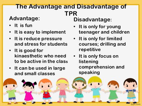 The Advantage and Disadvantage of TPR Advantage: It  is fun It is easy to impl... Declarative Language Examples, Pronoun Antecedent Agreement Worksheet, Total Physical Response, Advantages And Disadvantages Of Internet, Technology Advantages And Disadvantages, Whole Brain Teaching, Only Child, French Language Learning, Language Teaching