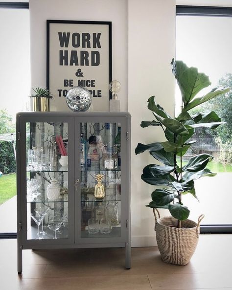 Ikea Fabrikor, Home Bar Cabinet, Dark Home Decor, Apartment Decor Inspiration, Diy Crafts For Home Decor, Interior Deco, Living Room Inspo, Bars For Home, Decor Interior Design