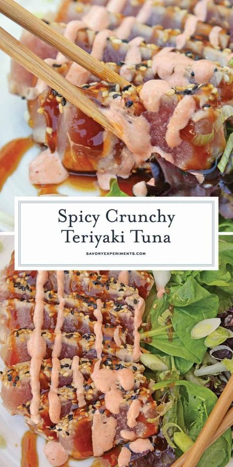 Ahi Tuna Steak Recipe, Ahi Tuna Recipe, Ahi Tuna Steak, Tuna Steak Recipes, Tuna Recipe, Ahi Tuna, Tuna Recipes, Sushi Recipes, Fish Dishes