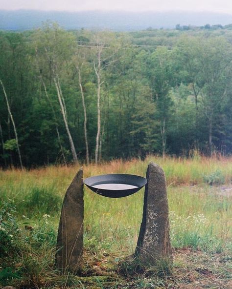 Collections 2 - Lily Clark Lily Clark, Stone Fountains, River Stones, Hand Built, Landscape Architecture, Bird Bath, Powder Coated, Lily, Sculpture