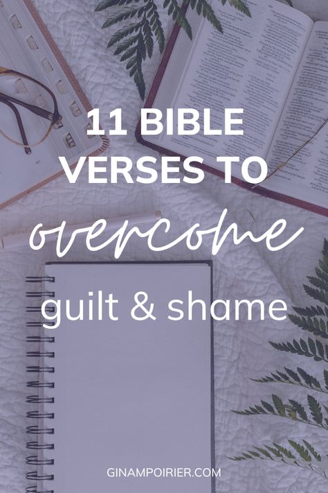 Feel like you're not doing enough or that you're a screw-up? Meditate on these Bible verses for overcoming guilt and shame. Overcome Guilt, Overcoming Guilt, Guilt Quotes, Best Study Bible, Bible Learning, Guilt And Shame, Healing Bible Verses, Mom Encouragement, Bible Resources