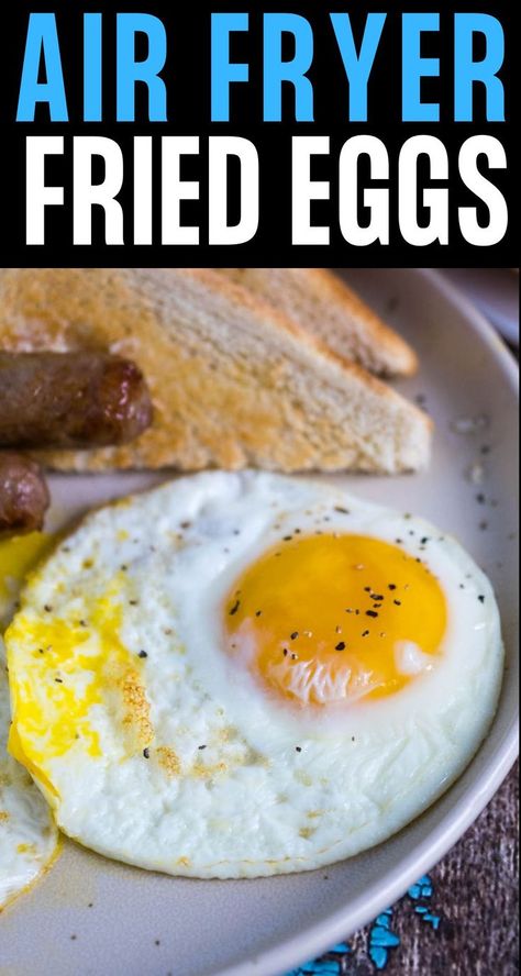 Air Fryer Fried Eggs Recipe Bacon And Eggs In Air Fryer, Eggs In Air Fryer Fried, Airfryer Fried Eggs, Air Fry Scrambled Eggs, Baked Eggs In Ramekins Air Fryer, Over Easy Eggs In Air Fryer, How To Cook Eggs In Air Fryer, Eggs In Air Fryer Scrambled, Air Fryer Eggs Recipes