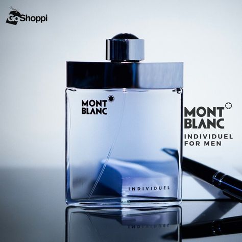 Evoke relaxation, informality, freedom, and well-being with Mont Blanc Individuel. An ideal fragrance for men starts with a fruity, aromatic note and ends smoothly on a base of fresh spicy and woody tones. Check it out at our online Vinlexe perfume store. #perfume #fragrances #fashion #beauty #uae #makeup #love #motivation #montblanc Subliminal Manifestation, Montblanc Perfume, Mont Blanc Perfume, Fragrances Perfume Men, Masculine Elegance, Perfume Men, Best Mens Cologne, Men Products, Fragrance Bottle