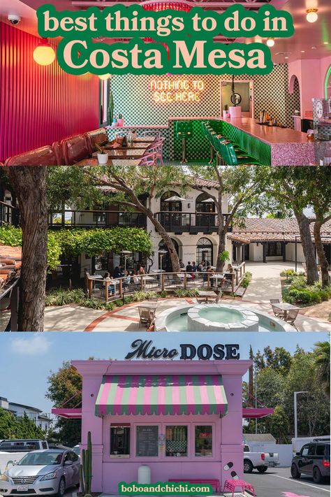 Fun Things to Do in Costa Mesa, California - Bobo and ChiChi Costa Mesa California Things To Do, Costa Mesa California, California Travel Guide, Art Walk, Place To Visit, New Place, North America Travel, California Travel, America Travel