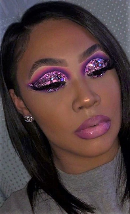 Discontinued Makeup, Birthday Makeup Looks, Make Up Designs, Glitter Makeup Looks, Drag Make-up, Birthday Makeup, Glamour Makeup, Dark Skin Makeup, Makeup Obsession