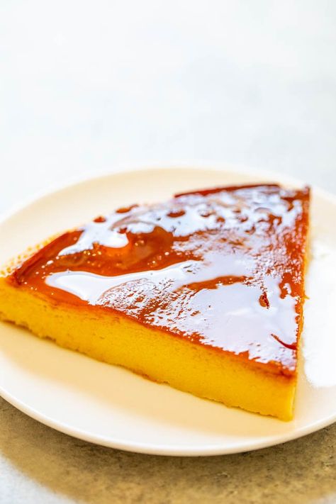 Classic Caramel Flan - Averie Cooks Creme Brulee Cheesecake Bars, Cheesecake Bars Easy, Sugar Cream Pie, Creme Brulee Cheesecake, Caramel Flan, Averie Cooks, Flan Recipe, Soft Sugar Cookies, Peanut Butter Pie