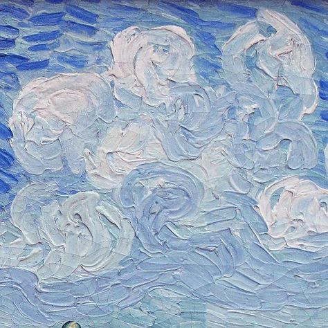 Van Gogh Clouds Van Gogh Landscapes, Gogh Paintings, Blue Artwork, Arte Van Gogh, Impressionist Artists, Everyday Art, Expressionist Art, Van Gogh Paintings, Van Gogh Art