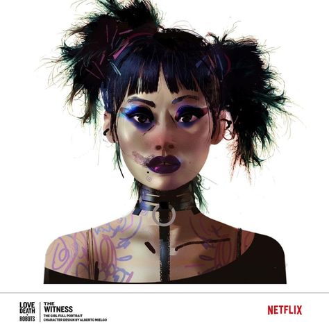 Alberto Mielgo on Instagram: “The Witness. Time to open up a bit our film. CHARACTER DESIGN: For our characters I wanted to create multiracial characters, contemporary…” Alberto Mielgo, The Witness, Costume Halloween, New Wave, Character Design Inspiration, Character Concept, Cartoon Art, Character Inspiration, Cyberpunk