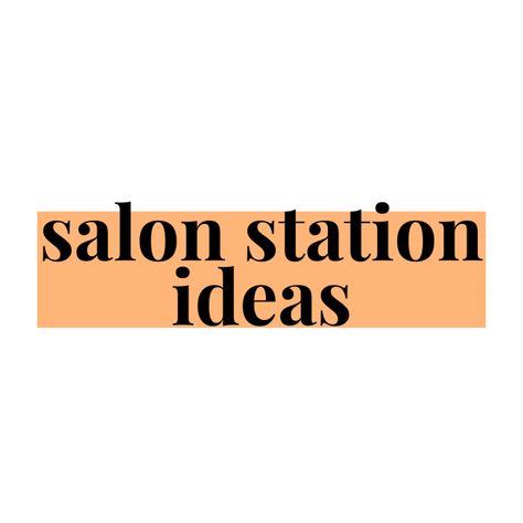 Inspiring salon station ideas featuring decor inspiration, DIY projects, small space solutions, and organization tips. Ideal for maximizing functionality and enhancing the aesthetics of your salon suite. Diy Salon Stations At Home, Diy Salon Stations, Salon Station Decor, Small Salon Ideas, Salon Station Ideas, Practical Organization, Small Salon, Salon Stations, Salon Suites