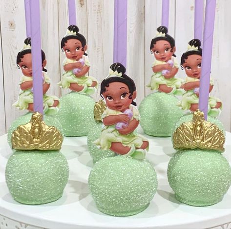 Princess Tiana Party, Tiana Party, Princess Tiana Birthday Party, Fairytale Baby Shower, Tiana Birthday Party, Frog Baby Showers, Baby Shower Princess Theme, Princess Frog, Baby Shower Party Themes