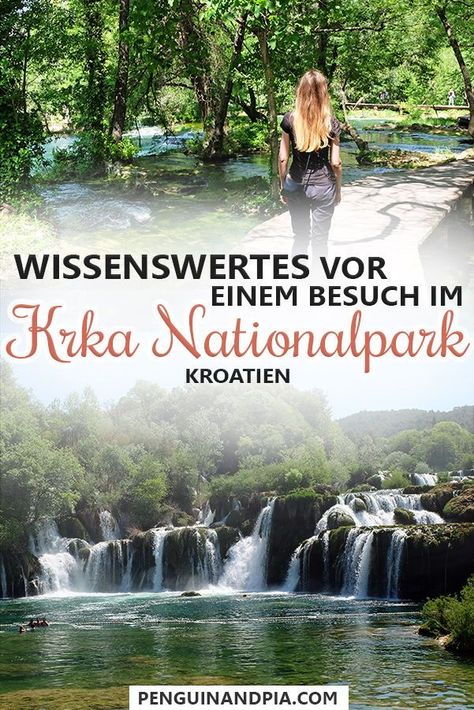 Der Krka Nationalpark ist definitiv ein Highlight jedes Kroatien Urlaubs. Wir erklären dir, was du vor einem Besuch auf jeden Fall wissen solltest - so wirst du nicht von Busfahrplänen, Eintrittspreisen oder Schwimmverboten überrascht! #krka #nationalpark #kroatien #urlaub #krkawasserfälle #schwimmen #wandern #natur Croatia National Park, Krka Waterfalls, Zadar Croatia, Croatia Vacation, Krka National Park, Croatia Holiday, Les Continents, Voyage Europe, Text Overlay