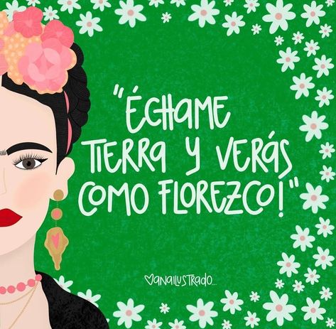 Frida Kahlo Party Decoration, Spanish Teacher Classroom, Frida Quotes, Mexican Art Painting, Frida Kahlo Quotes, Good Day Messages, Spanglish Quotes, Frida Art, Freedom Quotes