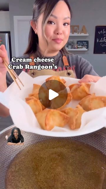 Mary Wright on Instagram: "If you love crab Rangoon’s, then this is the recipe for you make sure to take the notes to the ingredients on the screen." Crabless Crab Rangoon, Crab Rangoon With Real Crab, Authentic Crab Rangoon, Crab Rangoon Videos, Crab Ragoons Recipe Easy, Air Fry Crab Rangoon, How To Make Crab Rangoon, Crab Rangoon Filling Recipe, Sweet Crab Rangoon