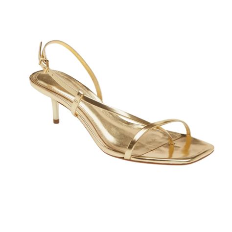 Gold Kitten Heels, Satin Outfit, Kitten Heel Sandals, Wedding Attire Guest, Slingback Heel, Slingback Pump, Slingback Sandal, Fashion Handbags, Women's Shoes Sandals