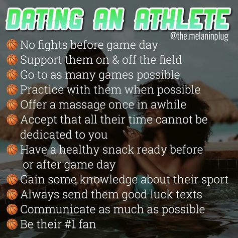 Teenage Dating Advice, How To Be A Better Athlete, Athlete Advice, Dating An Athlete, One Day You Wont Be An Athlete Anymore, Crush Advice, Girl Advice, Baddie Tips, Girls Handmade