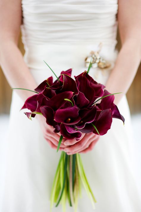 Burgundy Calla Lily Bouquet, Cala Bouquet, Green Bouquets, Lily Bridal Bouquet, Calla Lily Bouquet Wedding, Calla Lily Bridal, Calla Lily Wedding, Calla Lily Bouquet, Maroon Wedding