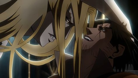 Alucard X Trevor, Castlevania 3, Castlevania Netflix, Alucard Castlevania, Castlevania Anime, Trevor Belmont, Vampire Stories, Vampire Boy, Butler Anime