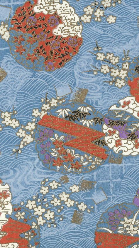 Kimono Pattern Design, Japanese Pattern Design, Japanese Art Modern, Fabric Tiles, Kimono Pattern, Japanese Textiles, Korean Art, Chinese Patterns, Japanese Patterns