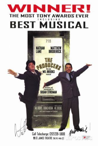 Broadway Posters, Richard Dreyfuss, Posters Uk, Matthew Broderick, The Producers, Broadway Plays, From Movie, Musical Plays, Poster Shop