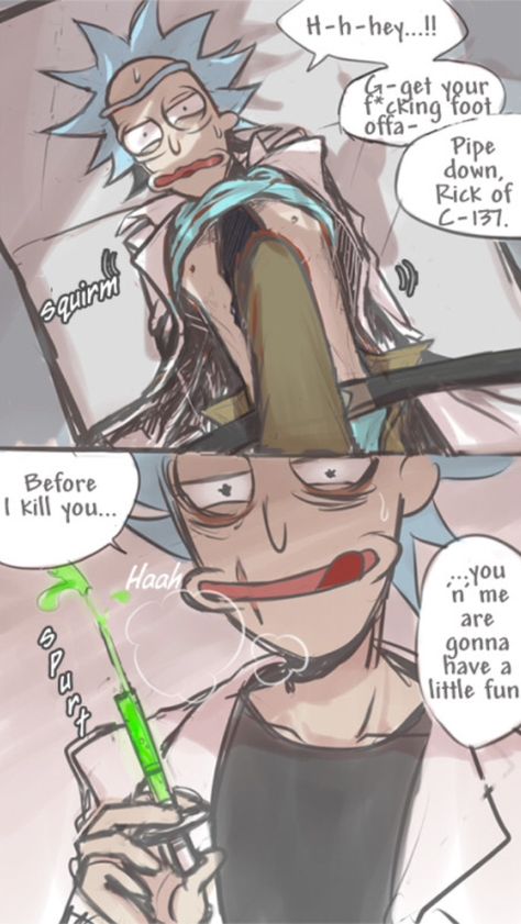 Rick X Morty, Rick And Morty Comic, Rick And Morty Image, Rick I Morty, Creepypasta Cute, Rick Sanchez, Rick Y Morty, Drawing Practice, Rick And Morty