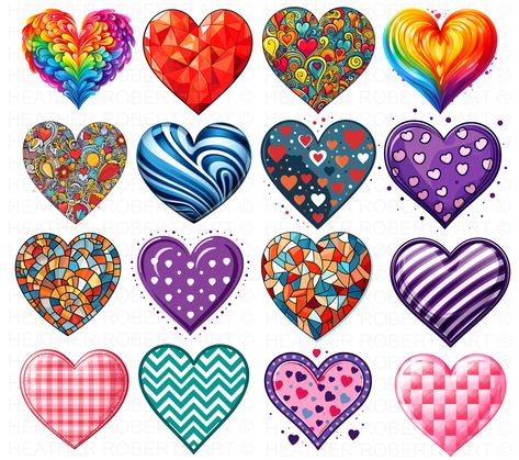 Fabric Hearts