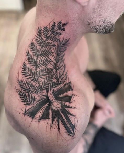 Clicker Tattoo, Tatuagem The Last Of Us, Videogame Tattoos, The Last Of Us Tattoo Ideas, Salem Tattoo, Tlou Tattoo, The Last Of Us Tattoo, Ellie's Tattoo, Last Of Us Tattoo