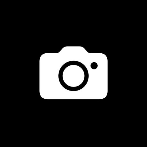 Camera White Logo, All Apps Icon, Iphone Logo, Mobile App Icon, App Store Icon, Black And White Instagram, Application Iphone, App Background, Logo Application