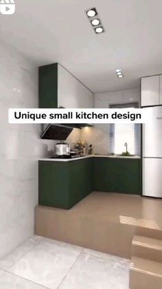 Small Kitchen Ideas Modern Space Saving, Space Saving Kitchen Ideas Small Houses, Closed Small Kitchen Design, Compact House Interior Design, Smart Kitchen Ideas Small Houses, Single Side Kitchen, Maximize Small Kitchen Space, Smart Kitchen Storage Space Saving, Space Saver Kitchen Ideas