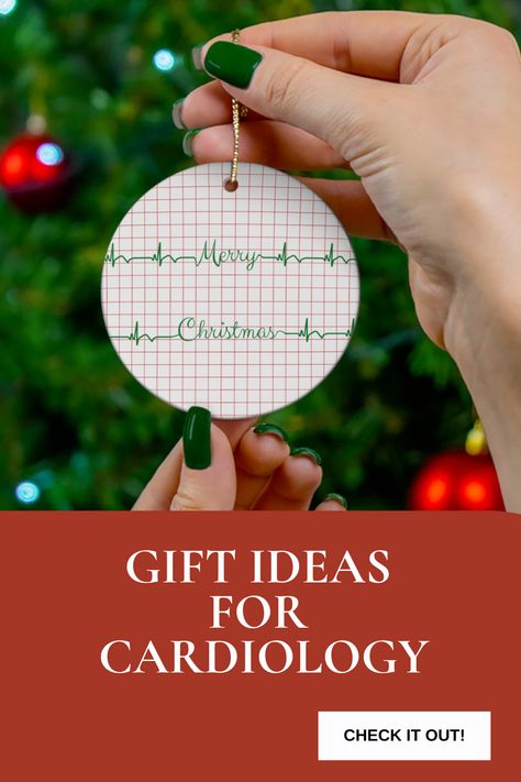 Add a touch of heart to your holiday tree with this cardiology-themed ornament! Perfect for cardiologists or anyone in the medical field, this unique Christmas gift is a thoughtful way to celebrate the season. 🎄❤️ #CardiologyGifts #ChristmasOrnament #MedicalChristmas #CardiologistGiftIdeas Cardiologist Gift, Nurse Ornament, Nurse Ornaments, Cardiac Nurse, Heart Surgeon, Cardiac Nursing, Medical Gifts, Heart Surgery, Unique Christmas Gift