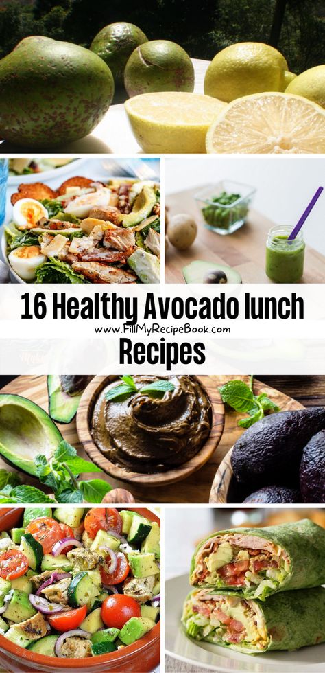 We share a few recipe ideas to use avocado with. Use them in salads and wraps and made a chocolate mousse dairy free, and more ideas to choose from. Fillings For Wraps, Avocado Lunch Recipes, Avocado Lunch, Chicken Lunch Recipes, Easy Healthy Meals, Avocado Spread, Healthy Avocado, Chicken Lunch, Stuffed Avocado Healthy