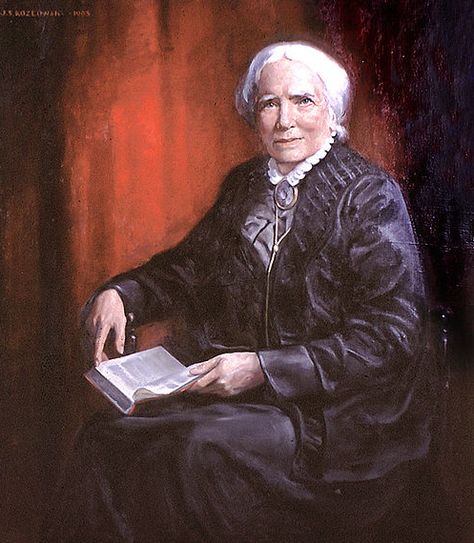 Portrait of Elizabeth Blackwell, by Joseph Stanley Kozlowski, 1905. Credit: Upstate Medical University, New York, Library; Wikimedia Commons. Read more on the GenealogyBank blog: “Elizabeth Blackwell: First Woman Doctor in the U.S.” http://blog.genealogybank.com/elizabeth-blackwell-first-woman-doctor-in-the-u-s.html Famous Women In History, Agnes Sorel, Althea Gibson, Margaret Beaufort, Elizabeth Blackwell, Clara Barton, Vita Sackville West, Abigail Adams, Social Evils