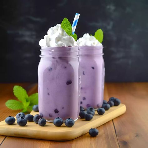 <p>Get ready to sip your way to blueberry bliss! Our Blueberry Milkshake is the epitome of creamy, fruity indulgence. Forget about the run-of-the-mill shakes; this one’s a game-changer. With velvety texture and layers of flavour, this milkshake will elevate your dessert experience to celestial levels.</p> <p>The post <a rel="nofollow" href="https://www.scrumptiously.com/recipe/blueberry-milkshake/">Blueberry Milkshake</a> appeared first on <a rel="nofollow" href="https://www.scrumptious... Blueberry Milkshake Recipe, Blueberry Milkshake, Milkshake Flavours, Milkshake Recipe, American Recipes, Milkshake Recipes, Ramadan Recipes, Drinks Recipes, American Food