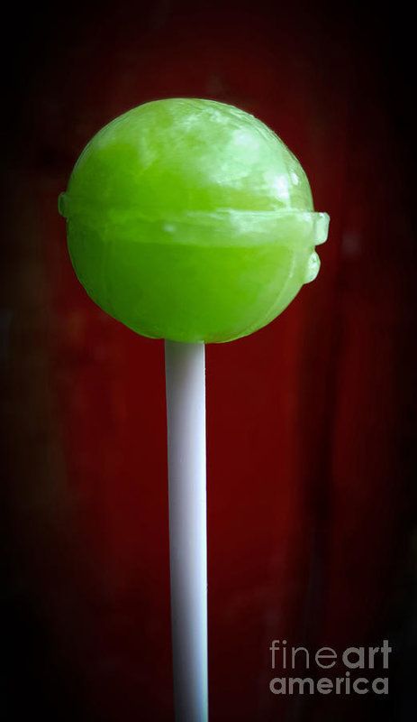 Green Lollipop by Bernard Jaubert Green Lollipop, H.e.r Aesthetic, Chocolate Lollipops, Green Candy, Candy Art, Sketch A Day, Red Tulips, Greens Recipe, Strong Colors